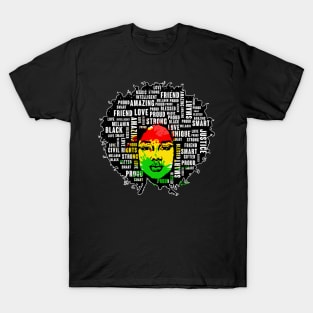 Black Woman, Black Women, Black history T-Shirt